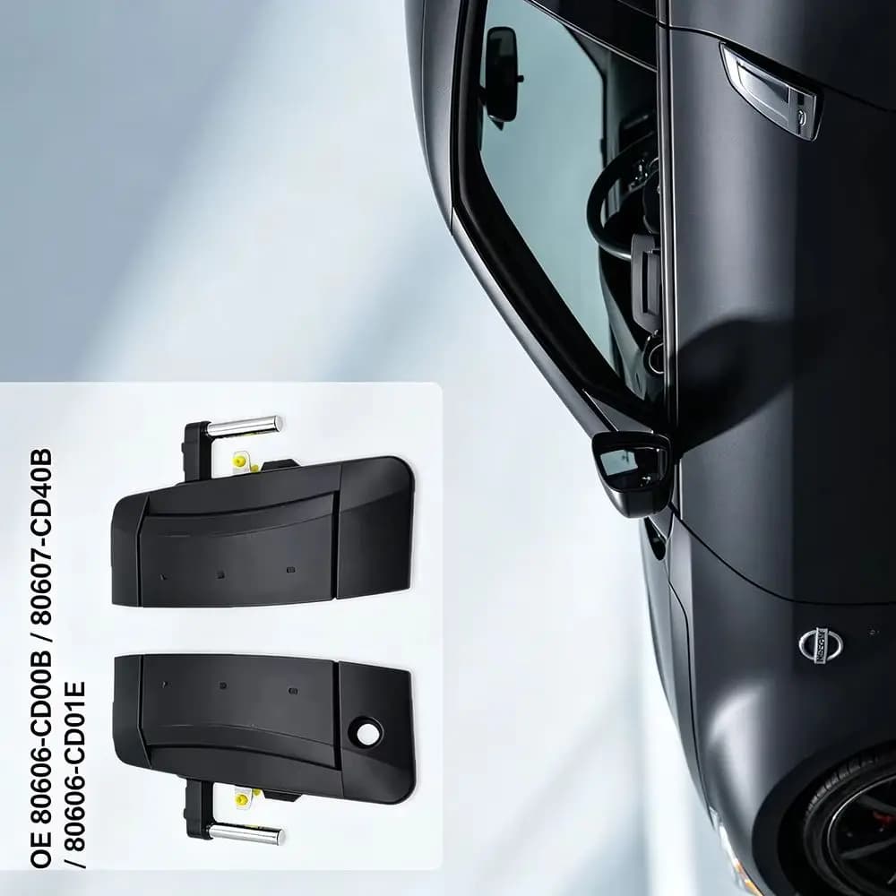 Car Outer Exterior Door Handle Left Right Replacement For Nissan 350Z 2003 -2009 OE 80606-CD00B 80607-CD40B 80606-CD01E