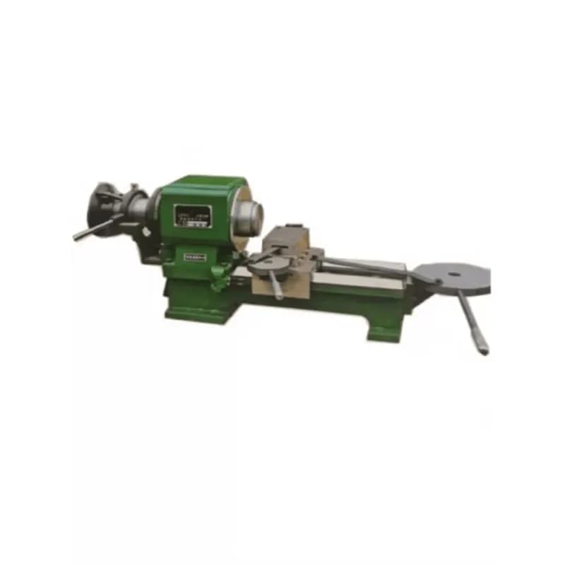 Instrument lathe, outer circle inner circle flat head cut drilling C06 series with tailstock