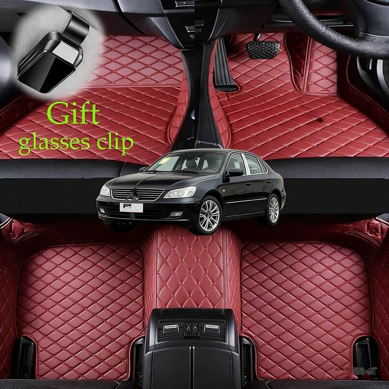 Custom For Mitsubishi Galant 2007-2012 Waterproof Luxury Car Floor Mats Car Accessories Carpets Covers Left /Right Hand Drive