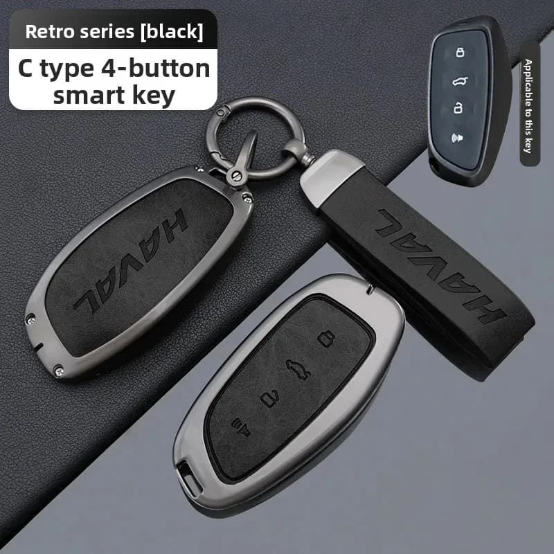Car Accessories Key Case Holder Cover Chain For Great Wall Haval H6 2024 H9 2024 H2 M6 Cool Dog Plus Owl Dragon MAX H6 H7 H4