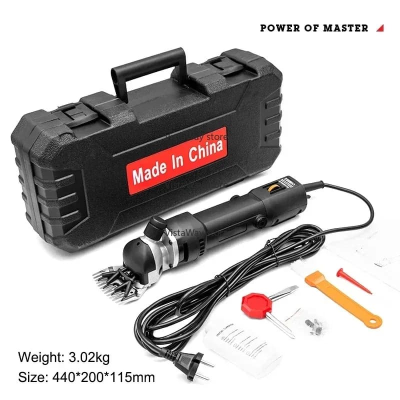 Hot Sale Wool Shearing Electric Fader Labor-saving Shaving Wool Speed Regulating Electric Scissors Animal Shearing Machine