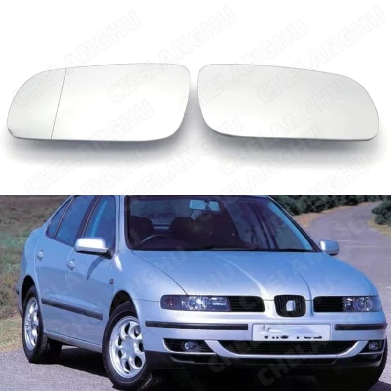 For Seat Toledo 1999 2000 2001 2002 2003 2004 LHD Car-Stying Door Side Rear Heated Mirror Glass