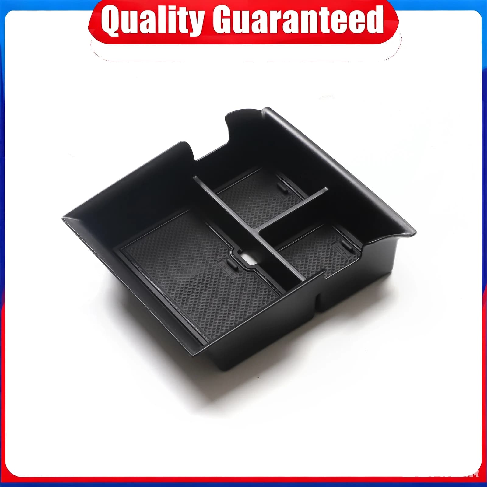 Armrest Storage Box ABS Center Console Tray Organizer Interior Accessories Tidying For BYD Atto3 2022-2026 Black