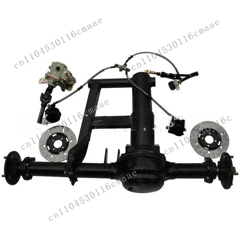 ATV four-wheel motorcycle accessories, modified ATV bold rear axle shaft transmission differential disc brake assembly iron fram