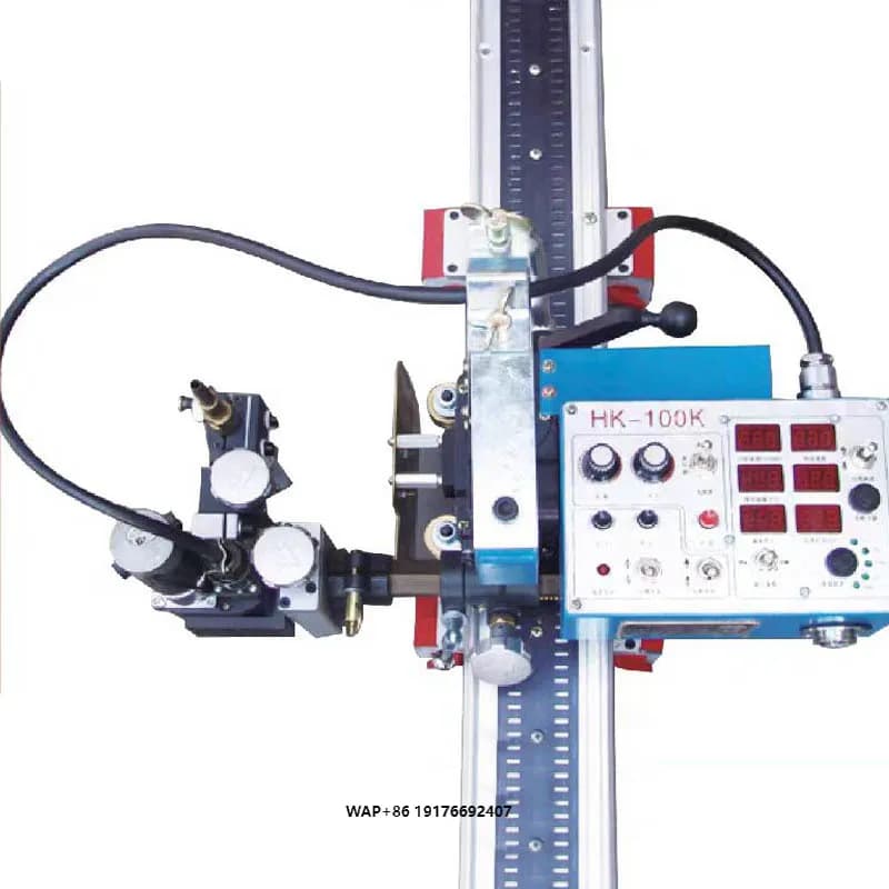 Welding Robot HK-100K Swing-Type Welding Tractor Vertical Magnetic Guide Rails Automatic MIG Welding CE Certified New for