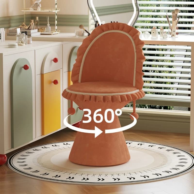Little Red Riding Hood Makeup Stool French Makeup Stool Women's Bedroom Superior Sense Room Makeup