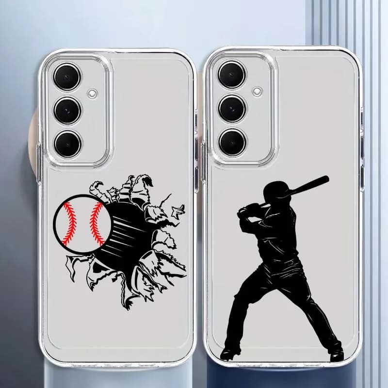 Golf player pattern Phone Case For Samsung Galaxy A73 A72 A71 A55 A54 A53 A52 A51 A33 A25 A22 A15 A14 A05 TPU Transparent