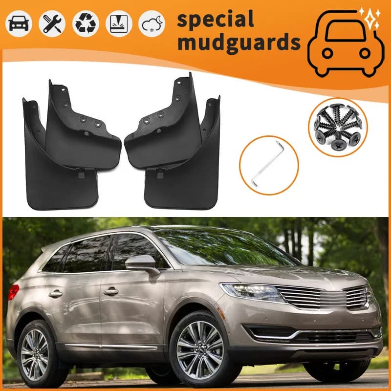 Suitable for 16-23 Lincoln MKX fender car tire anti-splash mudguard