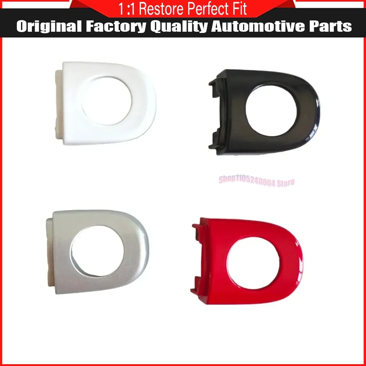 OE Quality 6RD837879 Door Handle Lock Cover For VW Polo Skoda Yeti Fabia Seat Ibiza Models Left Front