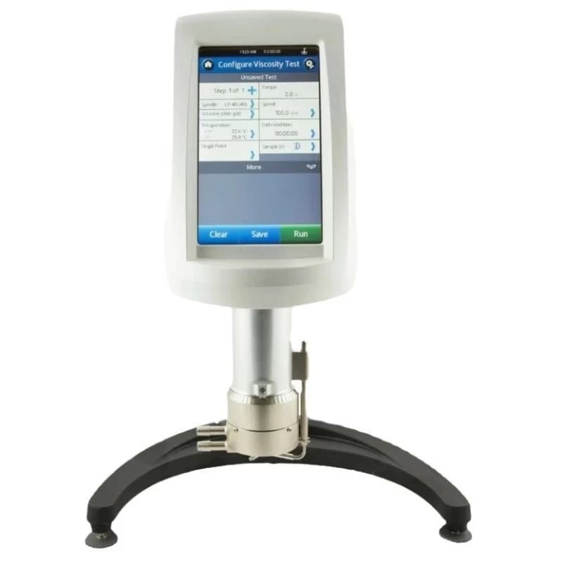 Cone-plate viscometer rheometer, high accuracy