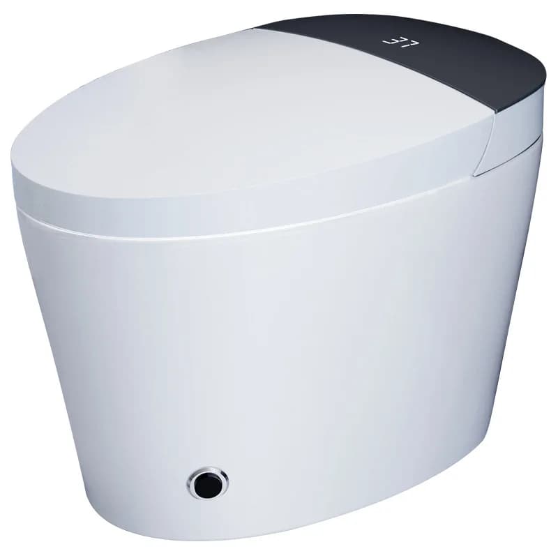 Smart toilet integrated household siphon without water pressure limit automatic induction flip electric instant toilet