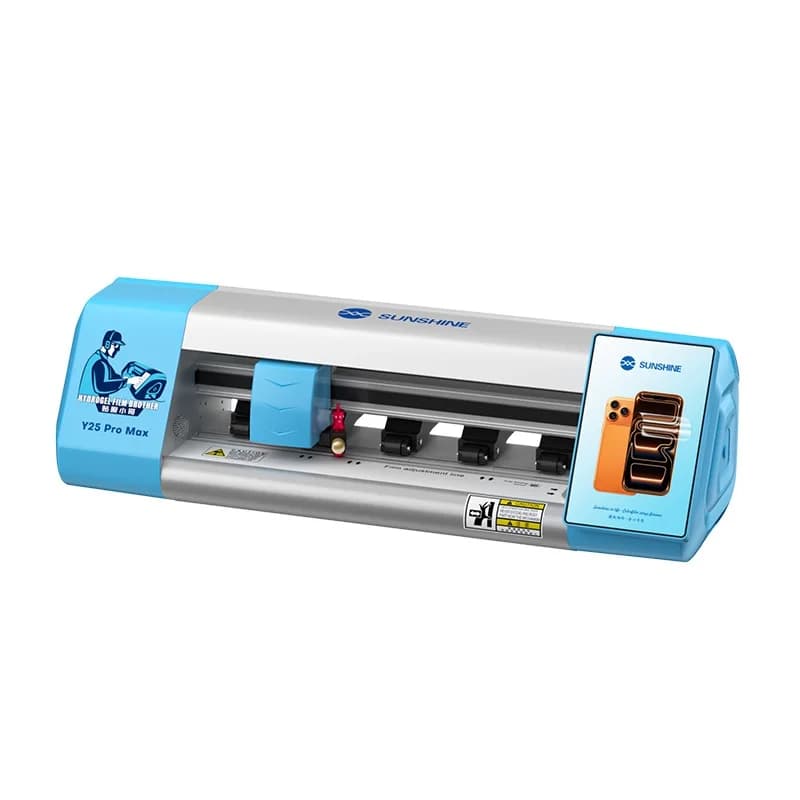 Y25 Pro Max Unlimited Film Cutting Machine Front Film Cutter 7-inch Smart Touch Screen Film Cut