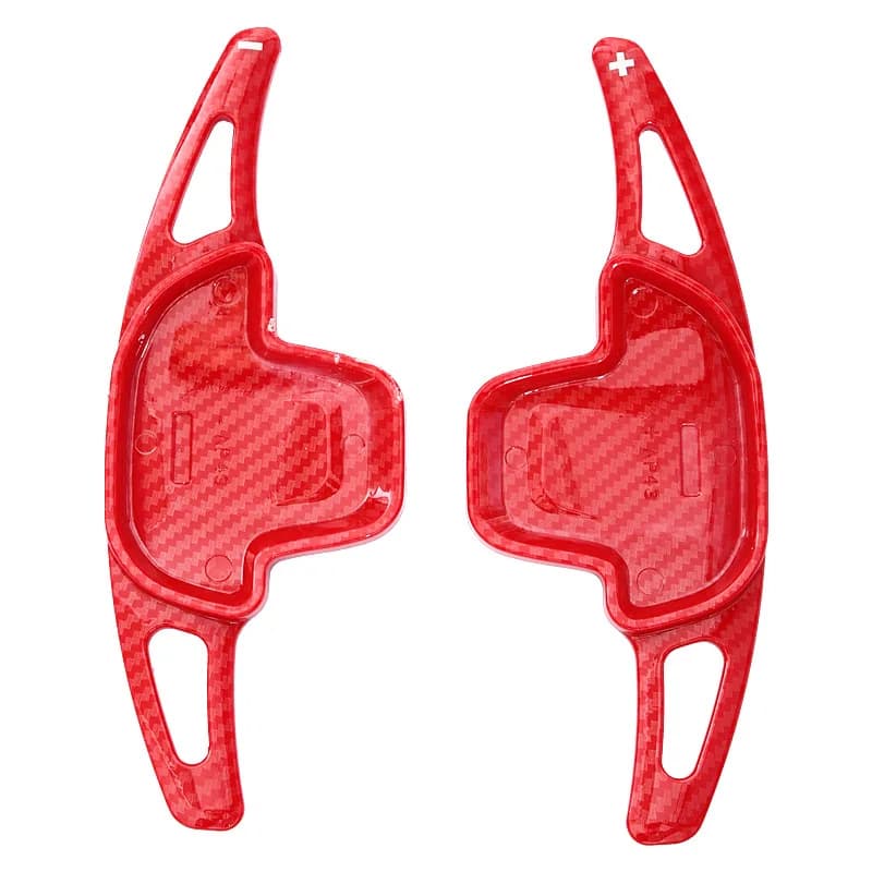 For GAC Trumpchi GS8 Shift Paddles GAC Trumpchi GS8 Shadow Leopard Carbon Fiber Modified Steering wheel accessories