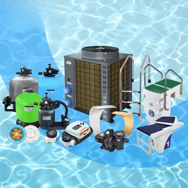 sand filter pumps, swimming pool equipment and accessories, filtration systems and disinfection systems