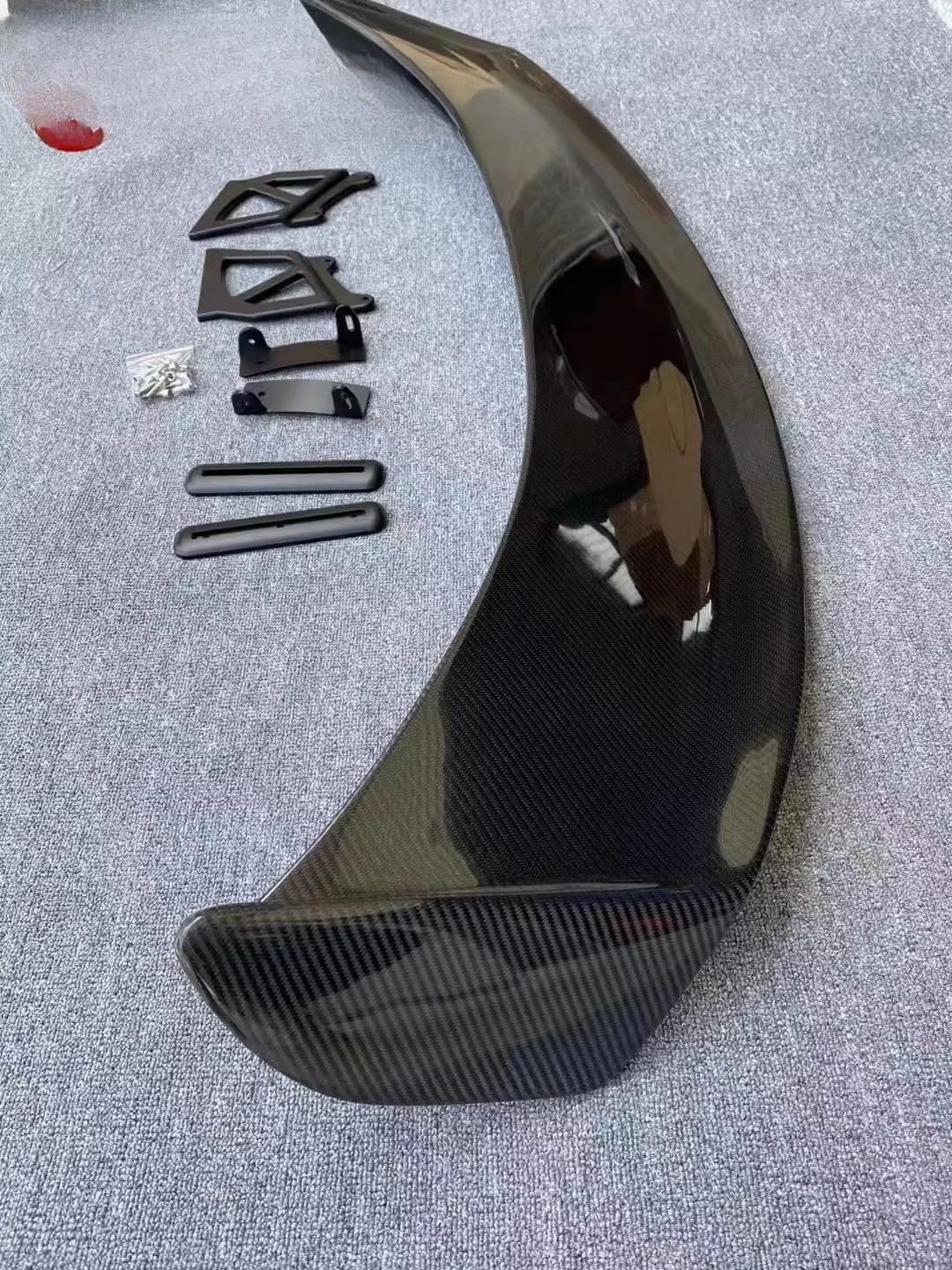 721HOT GT Style Carbon Fiber Rear Trunk Spoiler Tail Wing for Porsche 718 Cayman Boxster 2017