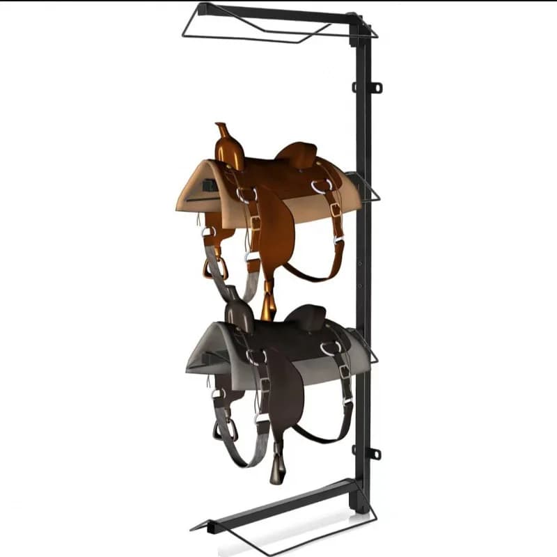 Saddle Frame Heavy-duty wall-mounted saddle frame is suitable for all horse saddle frames