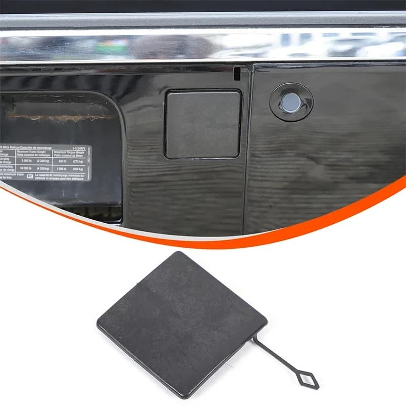 For Cadillac Escalade 2007-2014 Rear Bumper Trailer Hitch Cover 15811583 1pc