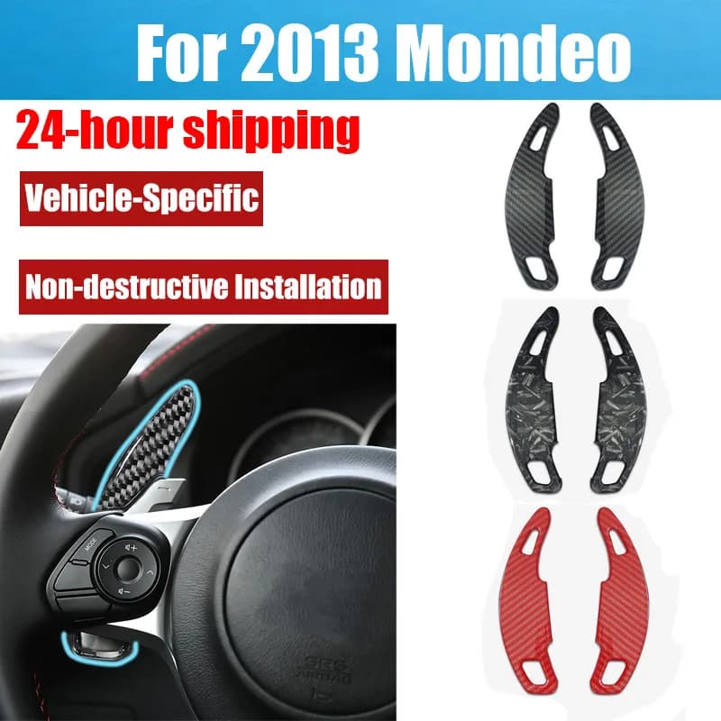 Interior Paddle Shifters suitable for 2013 Mondeo Taurus Edge Lincoln Models Non-destructive Installation
