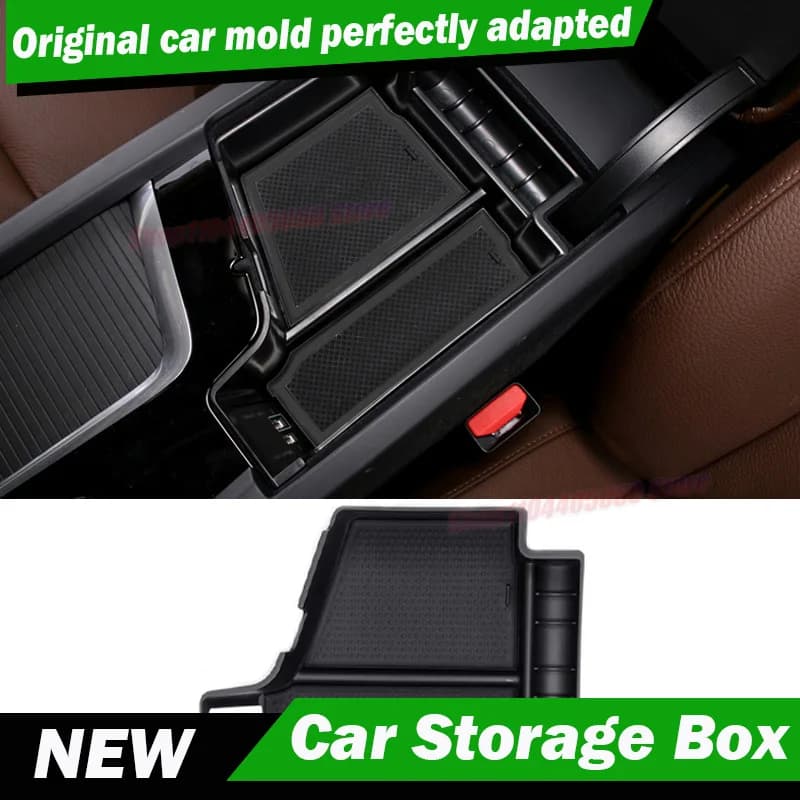 Car Armrest Box Storage Central Control Container Auto Accessories Fit For Volvo S90 V90 XC90 XC60 V90CC S60 V60 Left Hand Drive