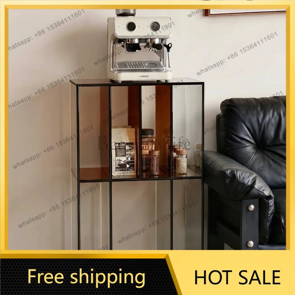 Factory Direct premium coffee corner display rack for the living room, a new type of storage table
