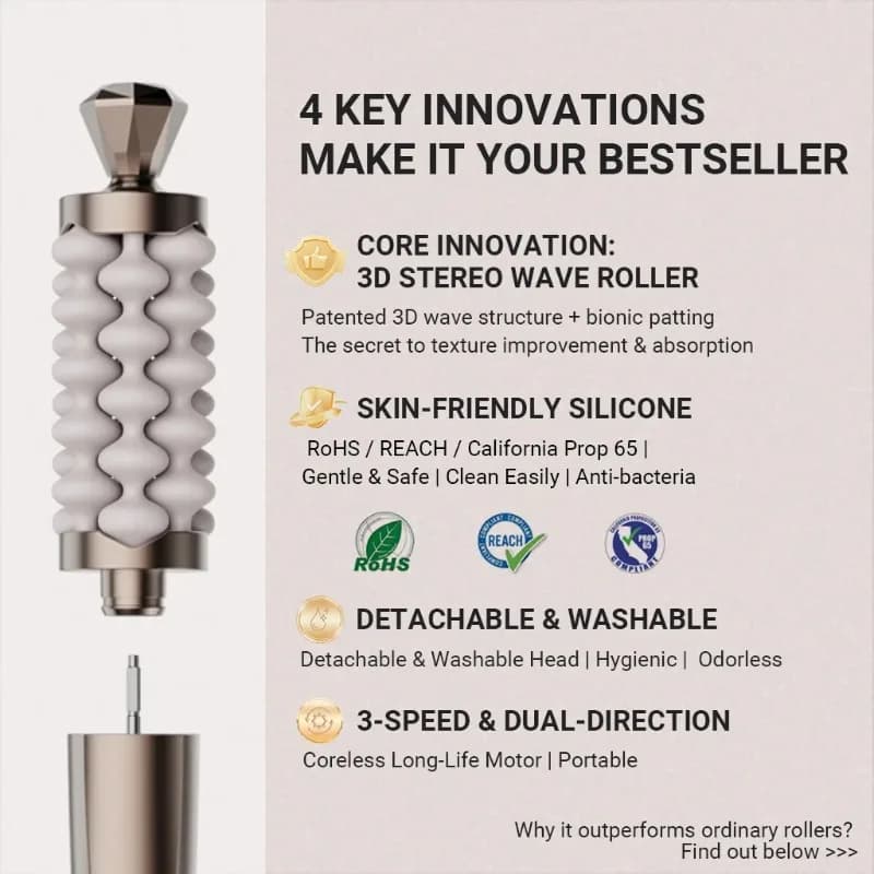 Home Skin Care Stick Facial Neck Massager Luxury Lifting Massage Facial Massager Stick Health Carving Device