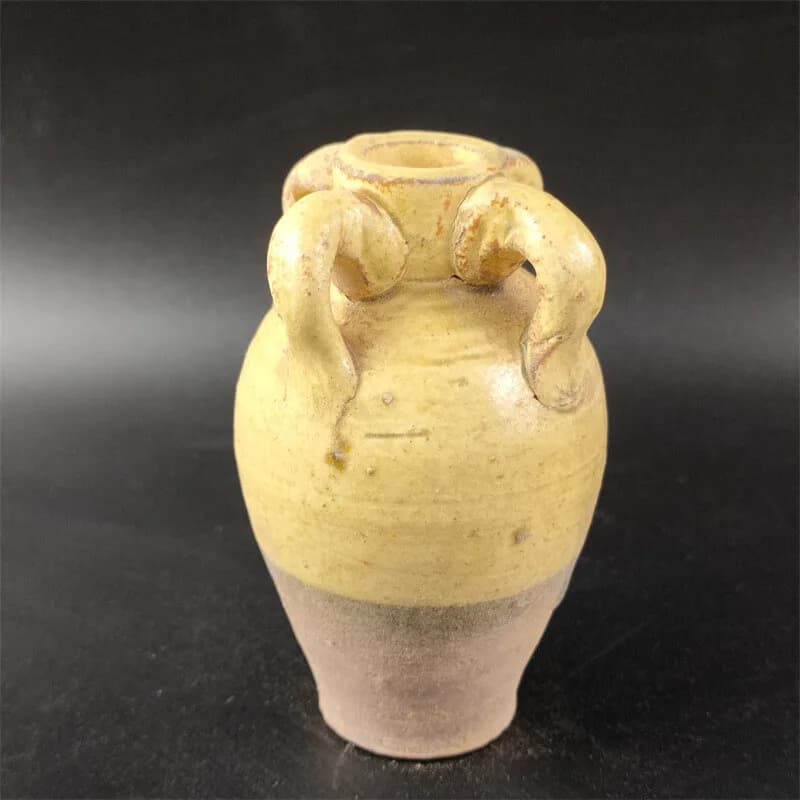Old Kiln Mouth Porcelain White Glaze Four Series Pot Crafts Porcelain