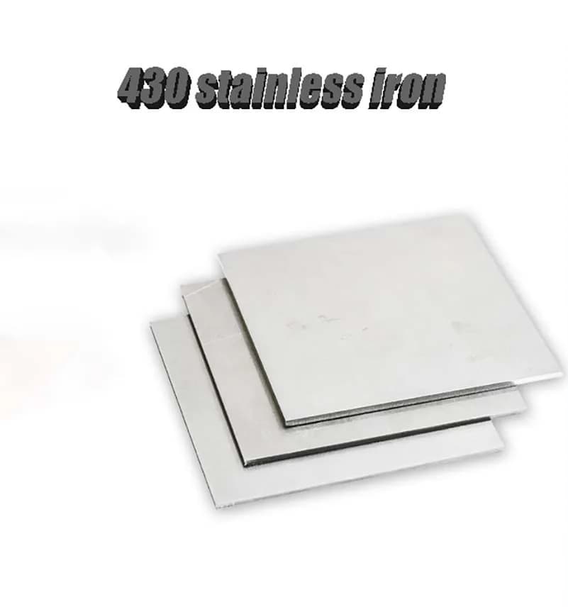 10CR17 Stainless Steel Plate，430 Magnetic Conductivity Stainless Iron Plate Thickness 0.5mm/1mm/1.5mm/2mm/2.5mm/3mm