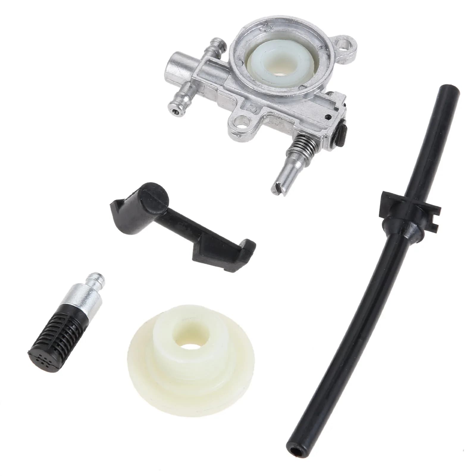 1Set Chainsaw Replacement Oil Pump Filter Pipe Hose Line worm Kit Fits for Chinese 25CC 2500 Chainsaw