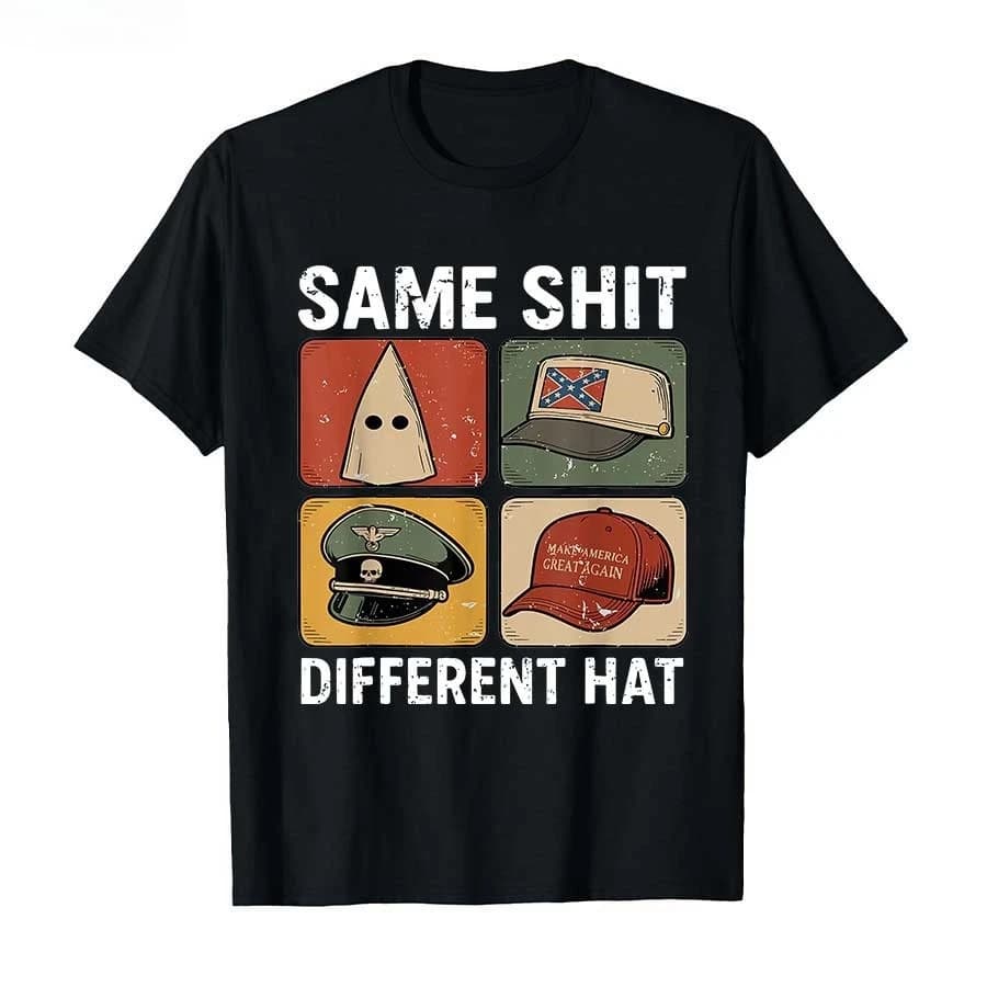 Hip-Hop Gothic Summer Fashion T-shirt for Outdoor, Individualistic Street Trend, Pure Cotton Men's Short-Sleeved T-shirt