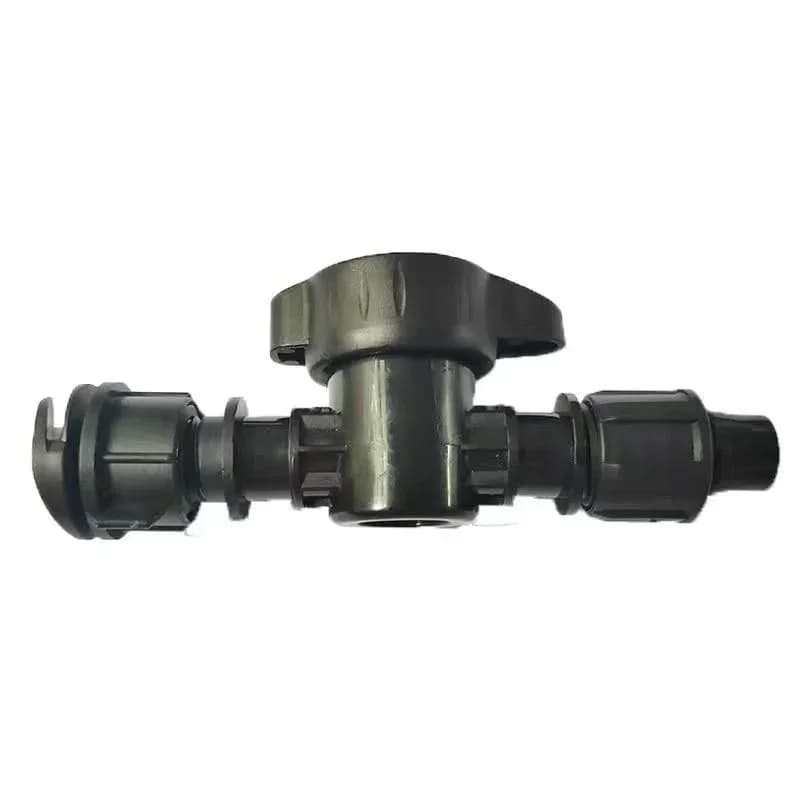 Full set of drip irrigation belt connector bypass valve lock mother, direct clip plug