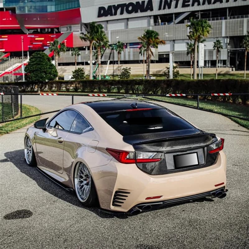 OEM-style Carbon Fiber Trunk Lid for  RC RC200t RC300 RC350  Upgrading the Rear Trunk Lid