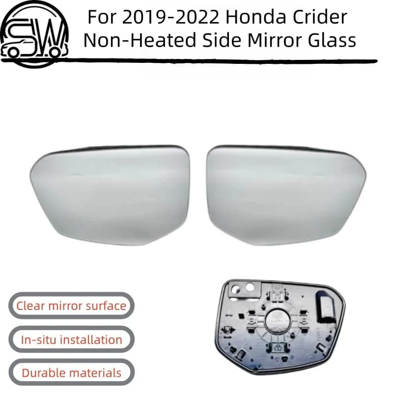Non-Heated Side Mirror Glass For Honda Crider 2019-2022 Rearview Mirror Lens Replacement