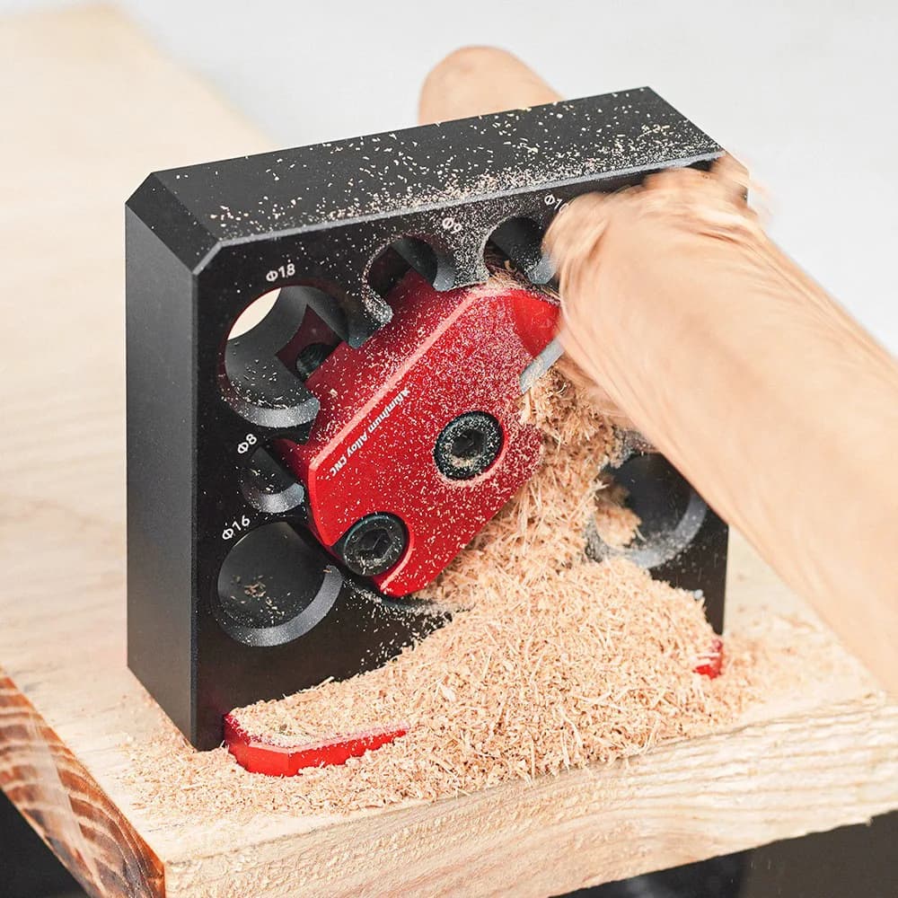 Adjustable Woodworking Round Rod Maker Tool for Drill Lathe Turning Square to Round Bar Dowel Cutter