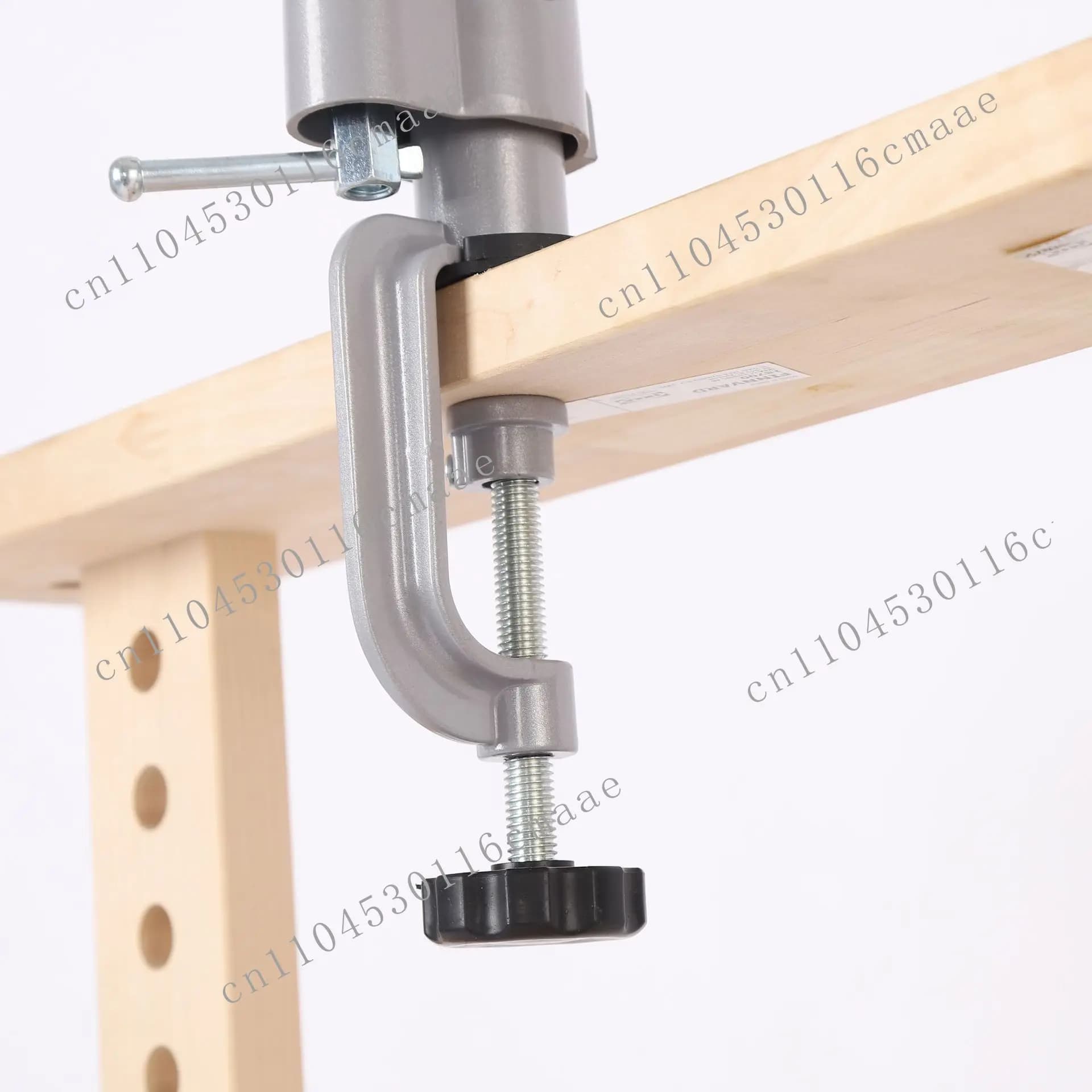 Mini universal rotary fixed bracket aluminum alloy multi-function electric grinder electric drill table vise rack small vise