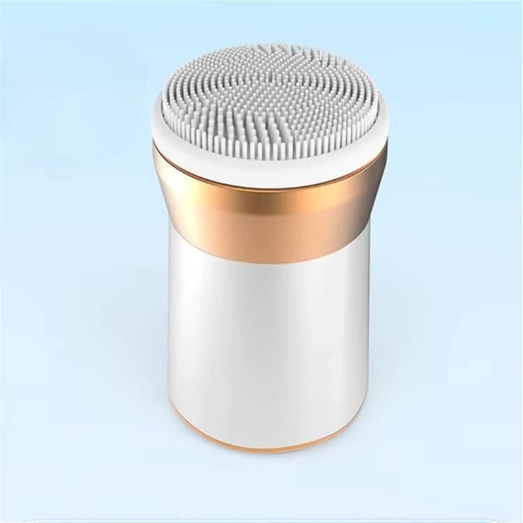 3 in 1 Mini Electric Soft Silicone Cleanser IPX6 Waterproof Deep Cleansing Cleansing Brush for Nose Exfoliation