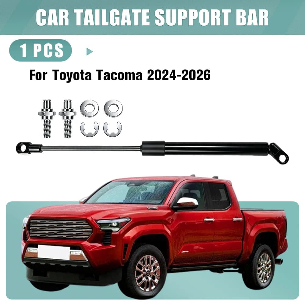 1 Set Trunk Gas Struts Spring Bar For Toyota Tacoma 2024 2025 2026 Tailgate Hydraulic Lift Supports Shock Struts Pressure Rod