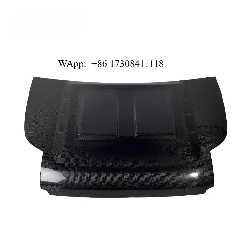 In Stock Automotive Car Hood for  Defender KN B Carbon Fiber Light Car Automotive