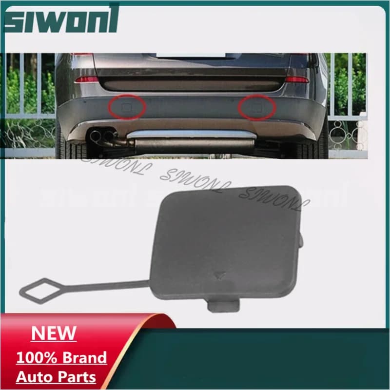 Left Side Rear Bumper Tow Hook Eye Cover Cap For BMWW X3 F25 2011 2012 2013 2014 OE# 51127272415