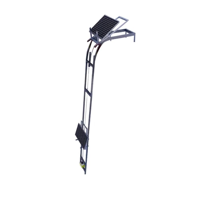 Photovoltaic Panel Glass Lifter 200kg 4-20m Solar Panel Ladder Lift Electric Small Hoist for PV Panel Roof Lifting