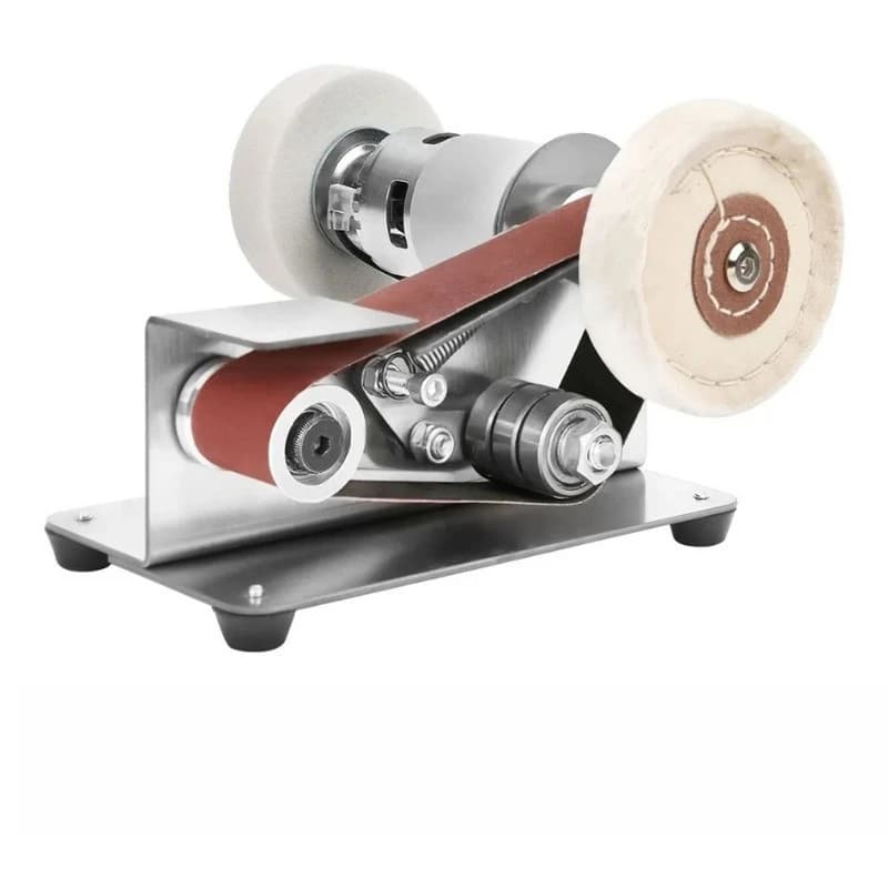 Miniature Multifunctional Small Mini Electric Belt Grinding Machine Polishing Machine Woodworking Grinding