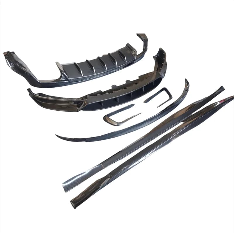 Auto Car Body Parts MSY Style Carbon Fiber Front Rear Lip Bumper Diffuser Spoiler Body Kit for  Levante