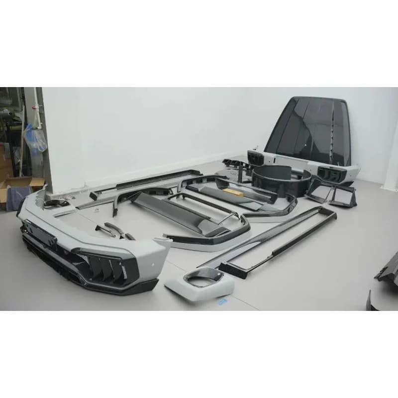 High Quality TOP Gen 2 Style Dry Carbon Fiber Wide Body Full Set Body Kit Front Rear Bumpers Upgrade Fit For G Class W464 W465