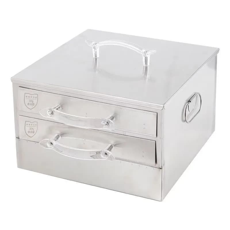 Rice Roll Maker 2 Tiers Bun Steam Machine for Kitchen Cooking Home Use