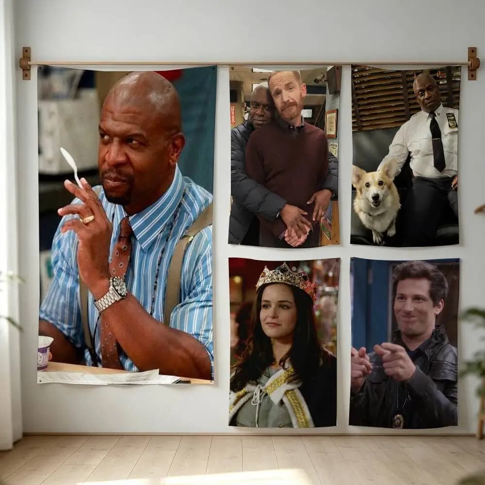 Brooklyn Nine 99 Flag Digital Printing Banner for Garage Wall Out Door Decoration