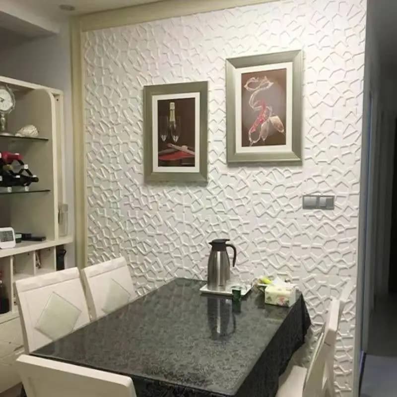 3D Wallpaper Wall Stickers Self-Adhesive Foam Panel Home Decor Sticker for Living Room Bedroom Ceiling TV Wall Art 20Pcs 35X35CM