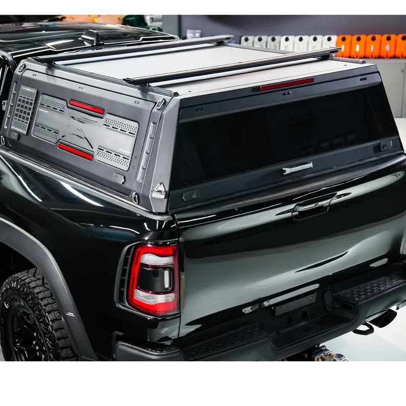 High‑Quality Fold‑able Pick‑up Bed Hard Top Canopy Topper, Compatible With Raptor, Tundra And Other Pickup Models