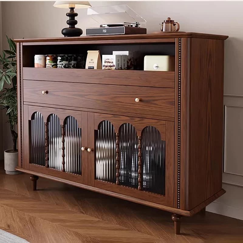 Vintage Premium Living Room Cabinets Tiny Cute Cream Style Display Cabinet Space Saving Vintage Vitrine Kast Home Furniture