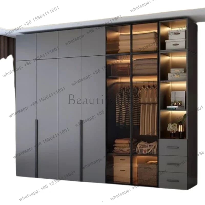 Factory Direct King Size Modern Wardrobe Women Luxury Drawer Shelf Organizer Wardrobe Organization Closet Szafy Do Sypialnihotel