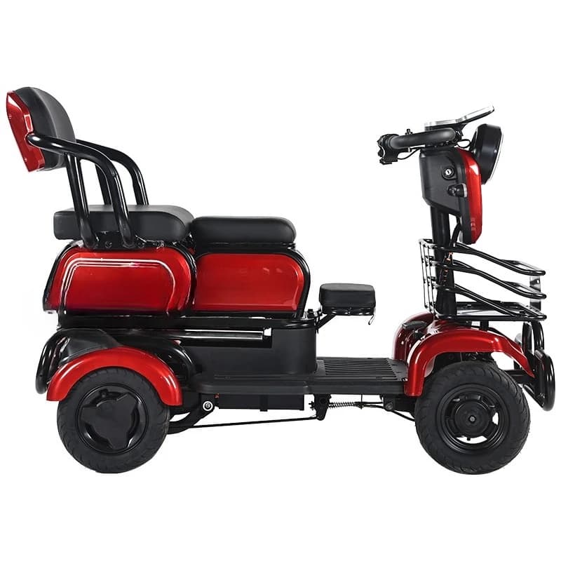 Elderly four-wheeled electric vehicle, household elderly scooter