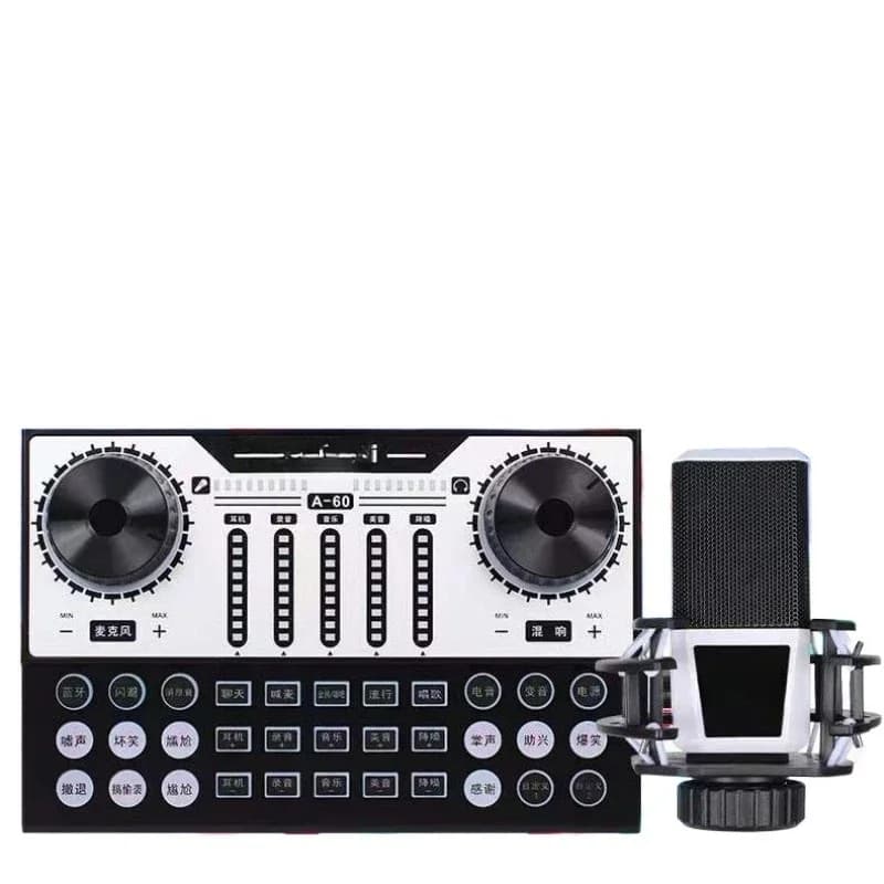 Live sound card A60 set, universal for computers and mobile phones